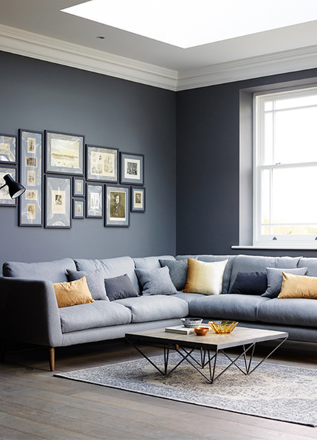 Scandi Inspired Living Room In Shades