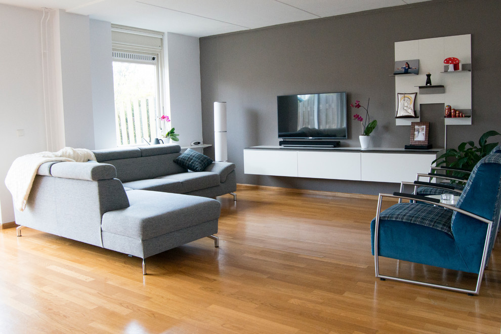 Modernes Wohnzimmer in Lyon