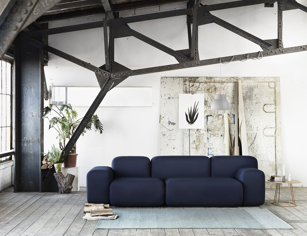 Example of a danish living room design in Kent