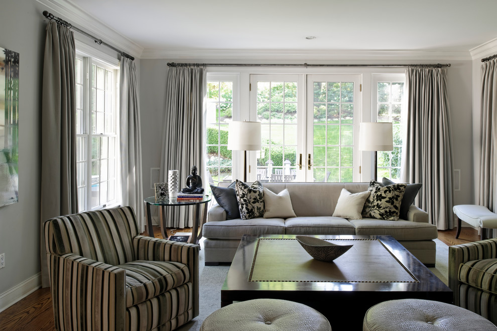 Scarsdale Sophistication Transitional Living Room New York by