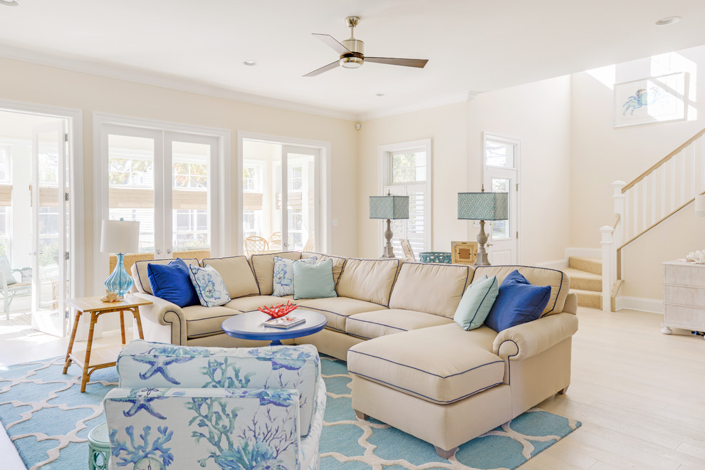 SCHILDER CUSTOM HOME - Beach Style - Living Room - Other - by Echelon ...