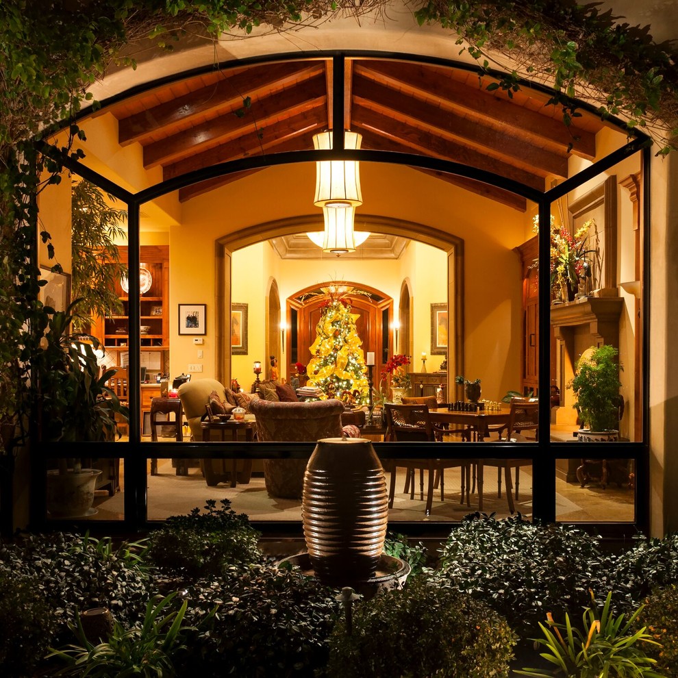 Schofield Residence Mediterranean Living Room San Diego by