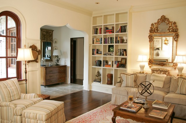 Sea Island Architecture & Design - Traditional - Living Room - Atlanta ...