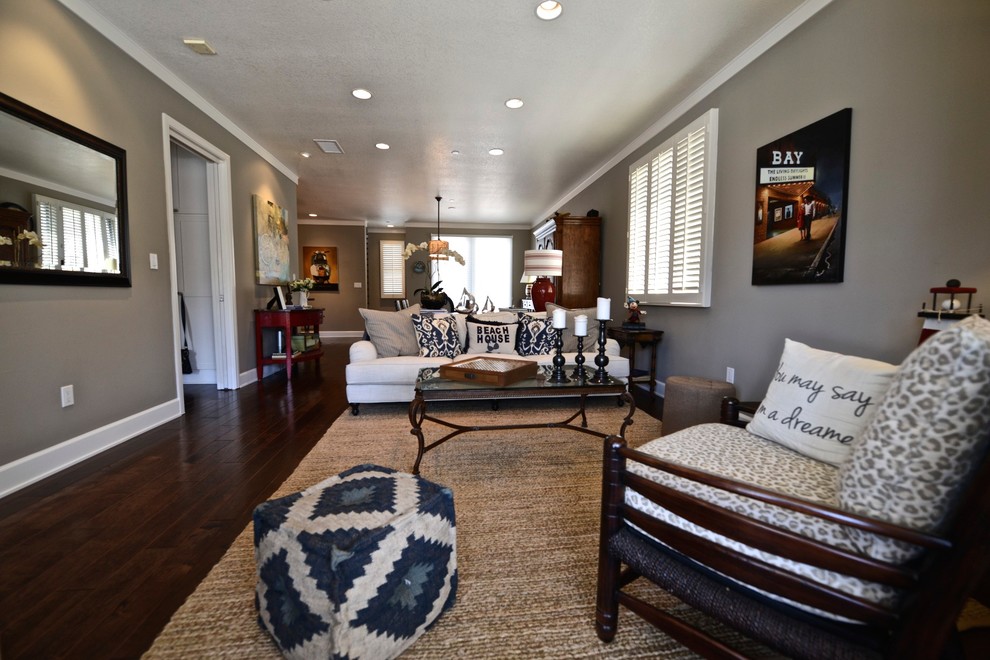 Seal Beach Vacation Home Beach Style Living Room Orange County