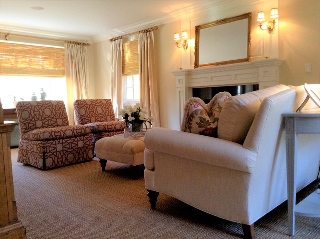 Semi-formal Living Room -- Peggy Fortuna - Living Room - New York - by ...