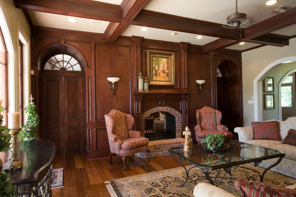 This is an example of a traditional living room in New Orleans.