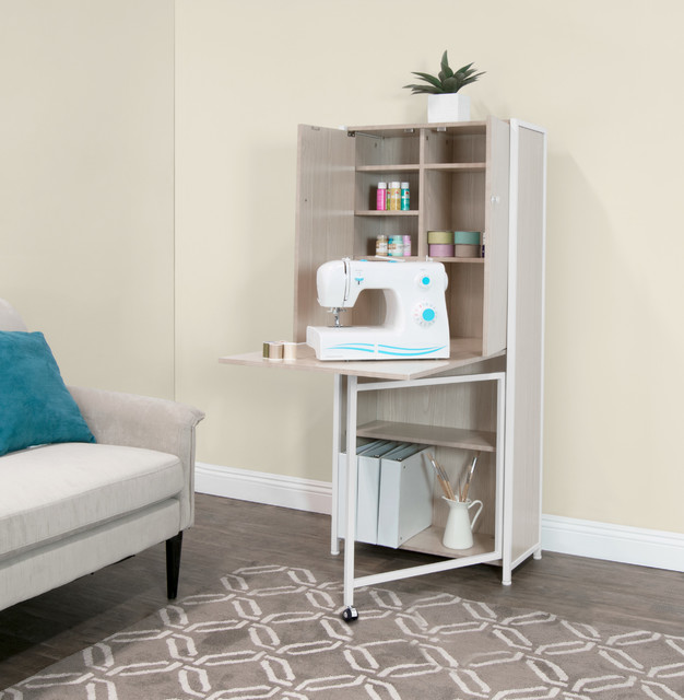 Sew Ready Craft Multi Room Armoire in White Birch 13375