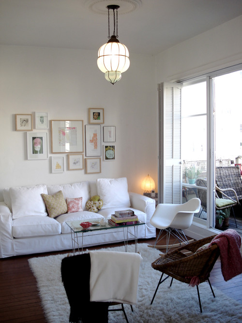 Inspiration for an eclectic living room remodel in San Francisco