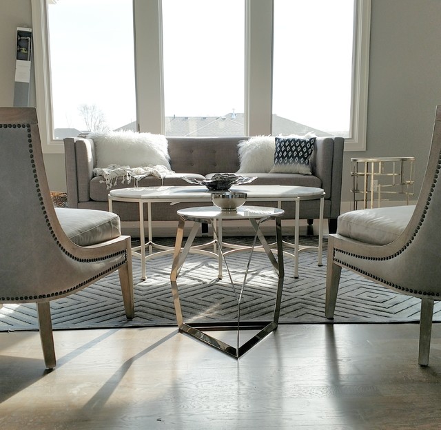 Shirley St. Staging - Transitional - Living Room - Omaha - by The ...