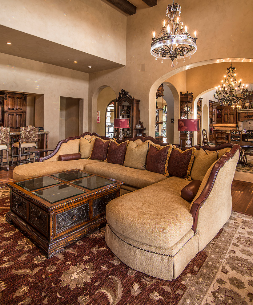Traditional living room in Phoenix.