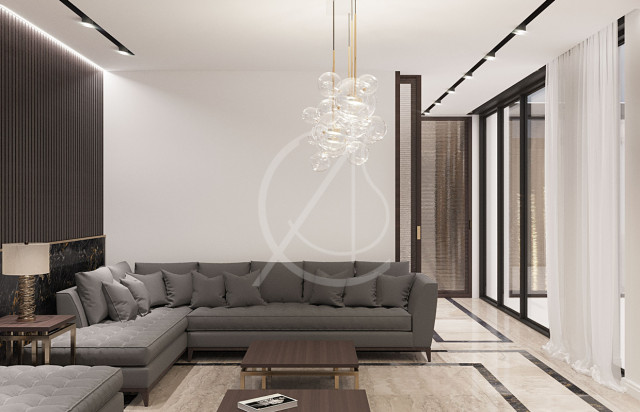 Simple Modern Villa Interior Design Modern Living Room London