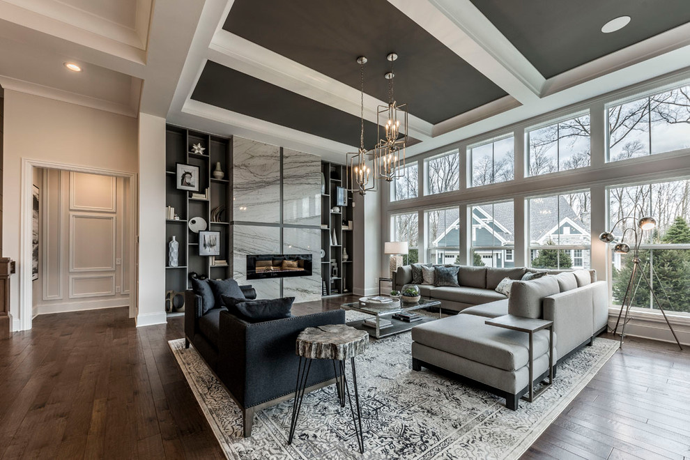 Simplified Living Custom Home in Powell, Ohio Traditional Living