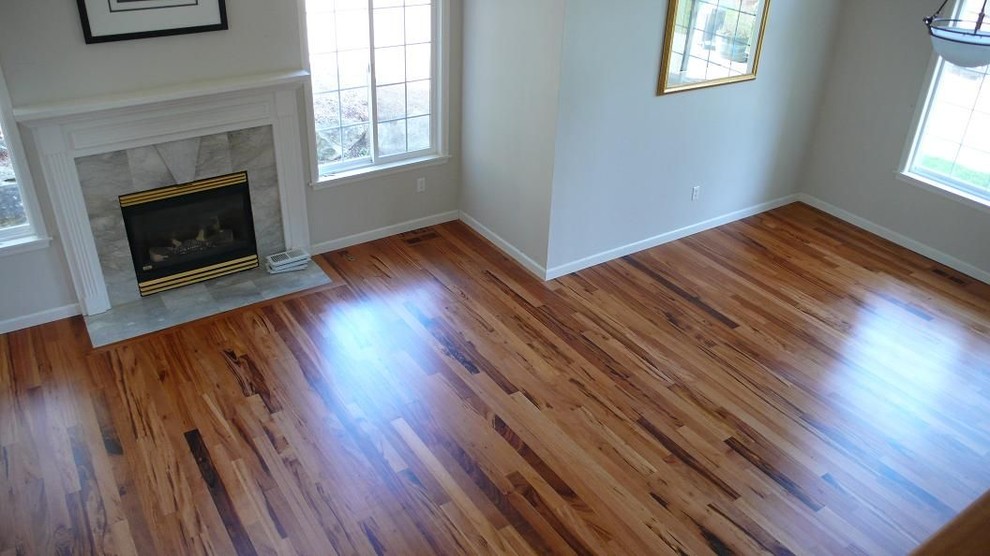 Site Finished Hardwood Floors - Traditional - Living Room - Seattle