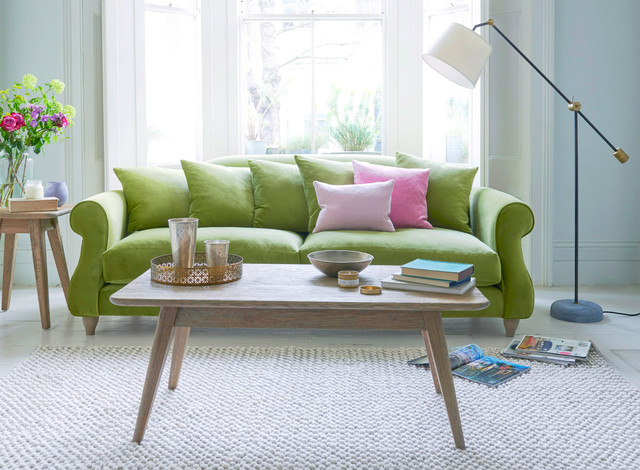 Sloucher Sofa Country Living Room London By Loaf Houzz Uk