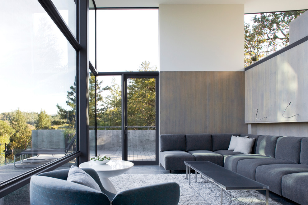 Modern formal living room in San Francisco.