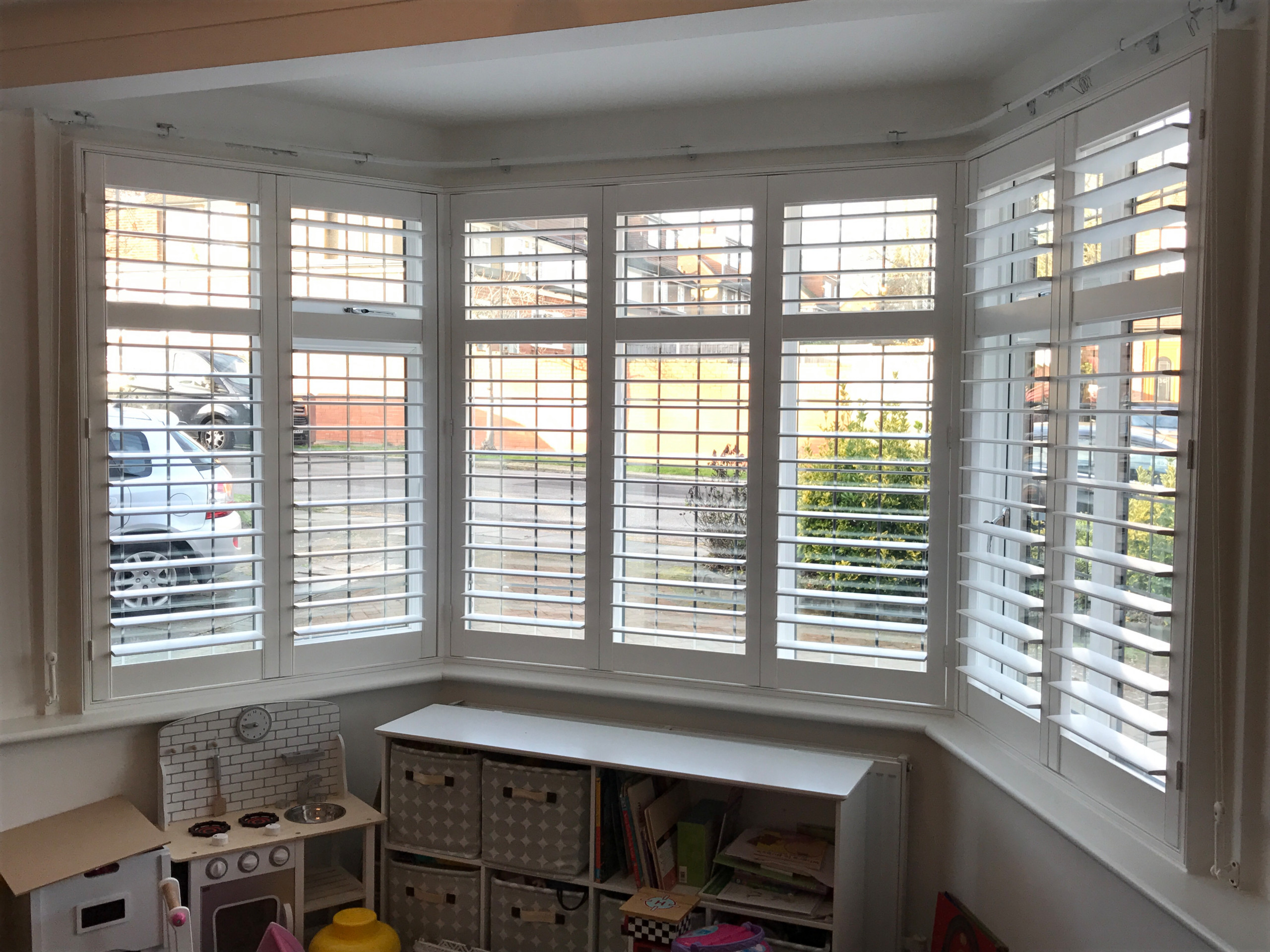Solid Wooden Window Shutters
