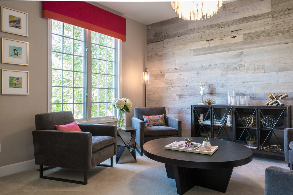 Sophisticated Sitting Room - Eclectic - Living Room - Denver - by ...
