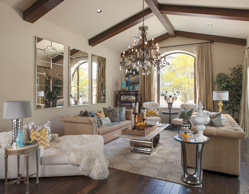 Classic living room in Phoenix.