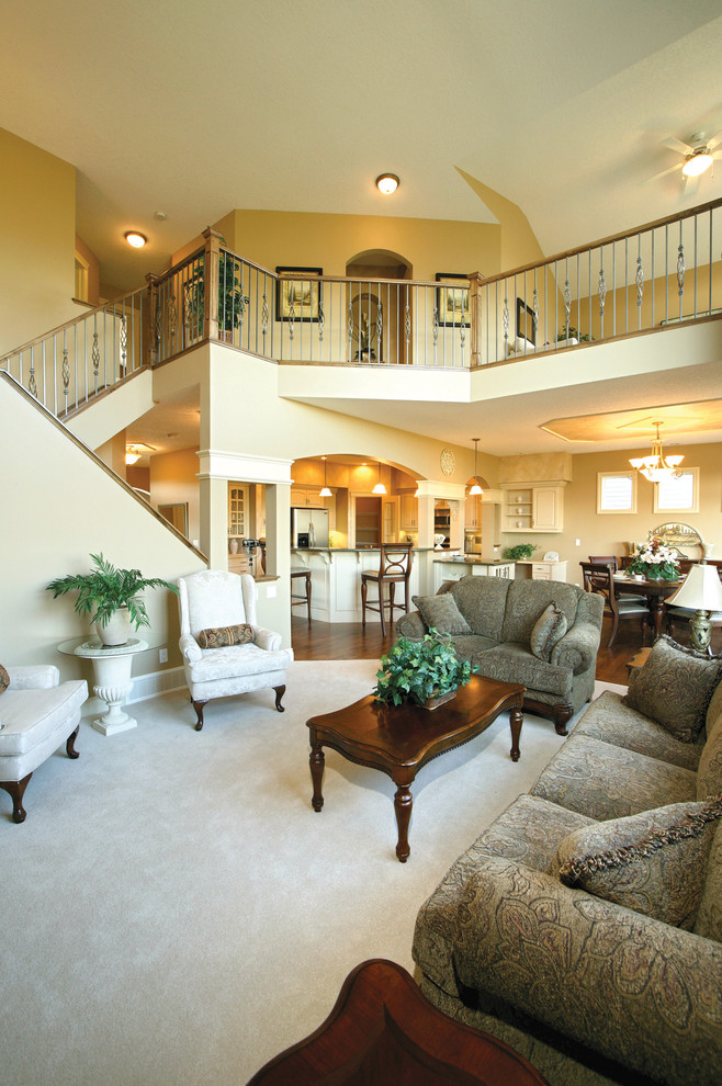 SPINDLE STAIRS & RAILINGS photos Contemporary Living Room Calgary