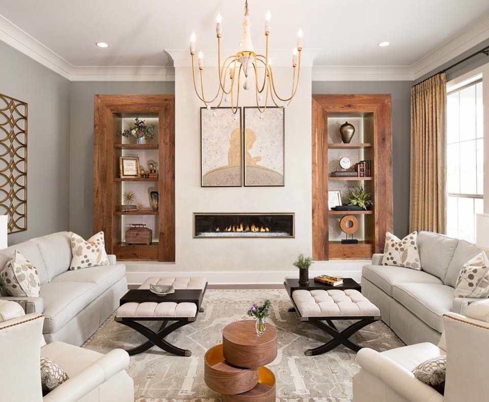 Classic living room in New Orleans.