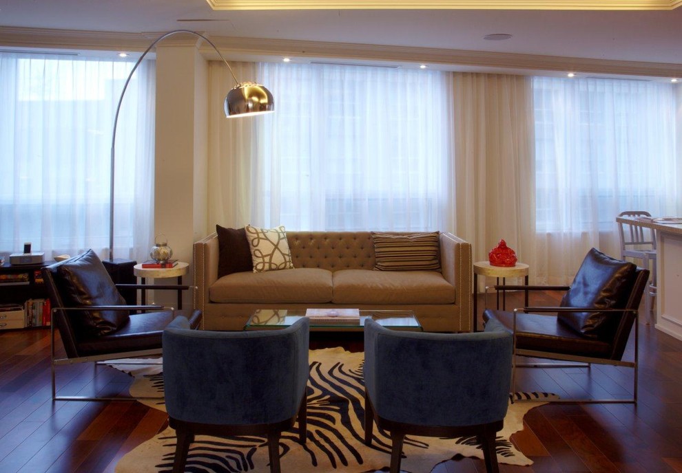 St Lawrence Market Condo Living Room Modern Living Room Toronto