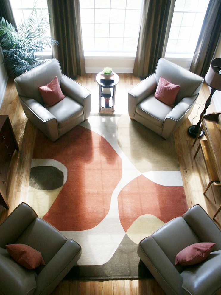 St. louis New Home Interior Design Living Room Eclectic Living