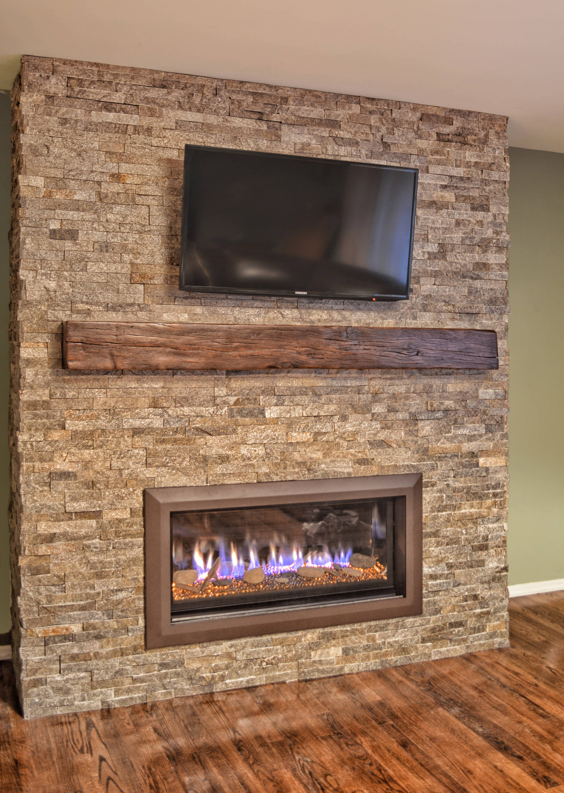 huntington fireplace and outdoor living on Copper Fireplace Surround Houzz