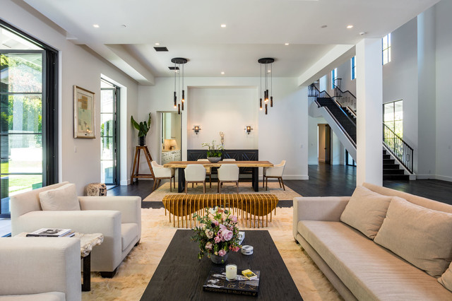 Stone Canyon - Contemporary - Living Room - Los Angeles - by Kym Rodger ...