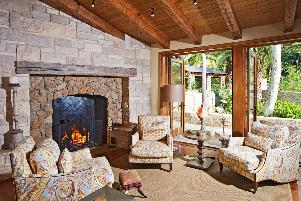 Stone Canyon Rd. - Mediterranean - Living Room - Los Angeles - by Root ...