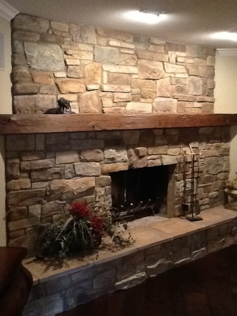 Stone Fireplace Redo American Traditional Living Room Dallas By Dillard Kitchen And Bath - Redo Stone Fireplace Stone Fireplace Redo American Traditional Living Room Dallas By Dillard Kitchen And Bath - Redo Stone Fireplace