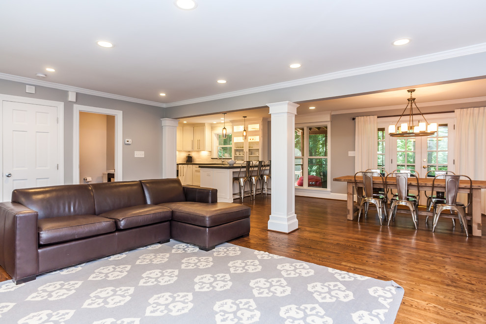Stonebridge, Raleigh NC Kitchen & First Floor Remodel Living Room
