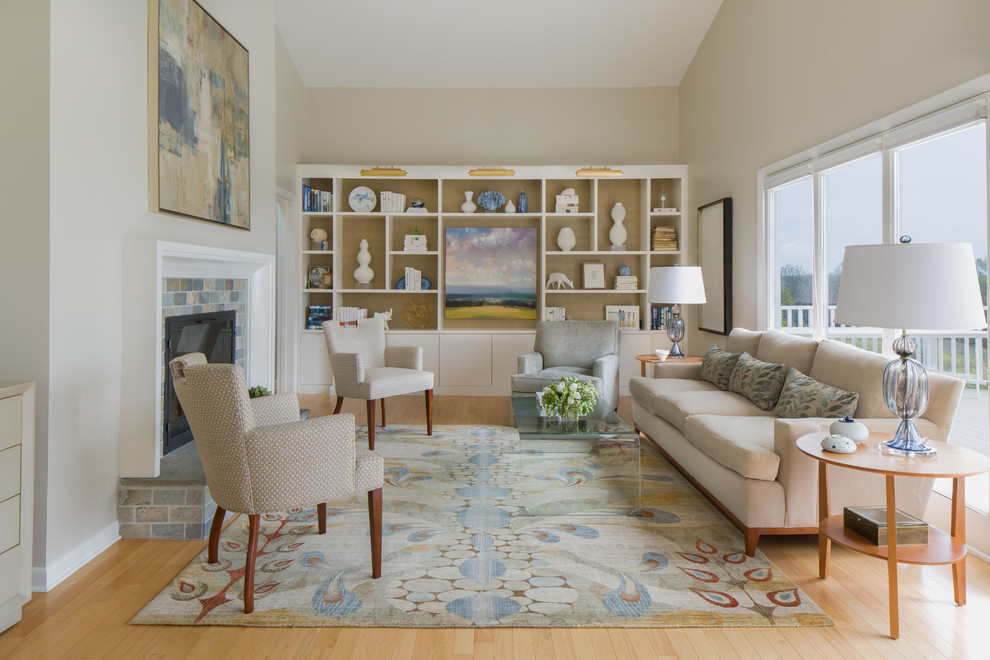 Stonington Modern Update Modern Living Room Salt Lake City by