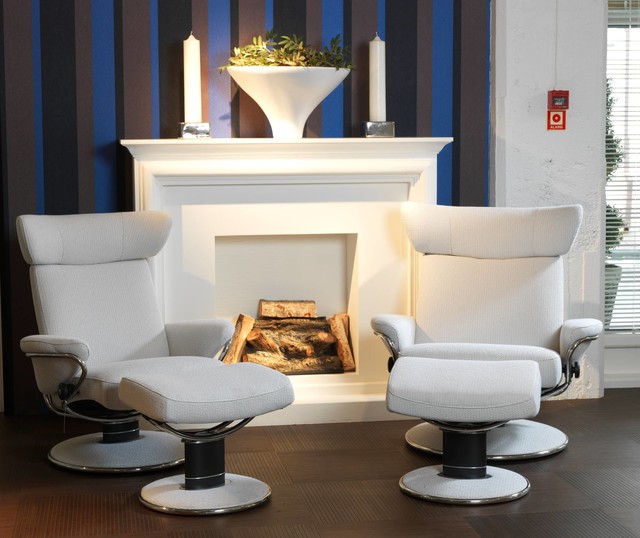 Stressless by Ekornes at Recliners.LA Contemporary Living Room Los Angeles by Recliners