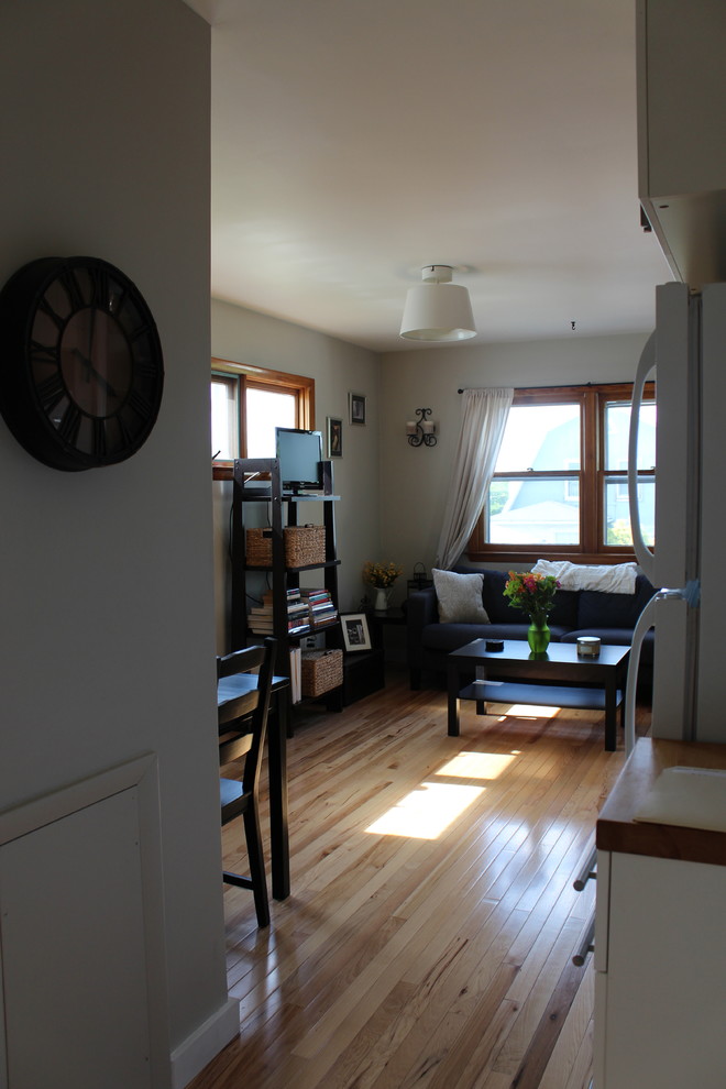 Studio Apartment Modern Living Room Philadelphia by Michelle