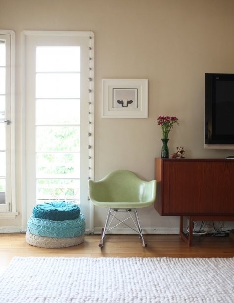 Accent chair on sale next to tv