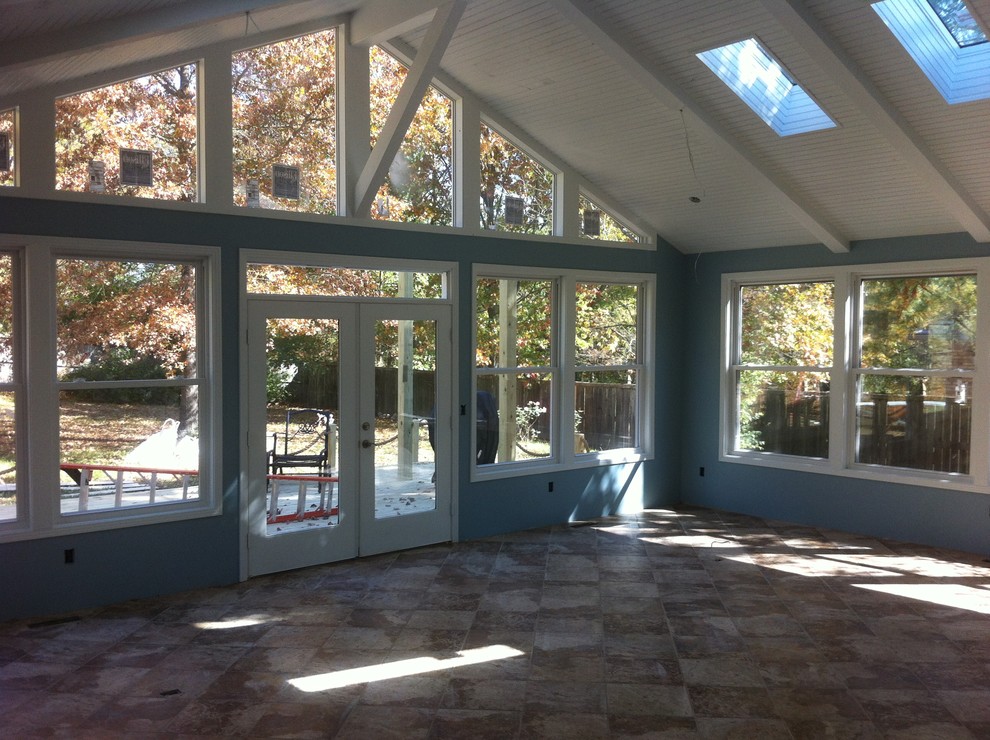 Sunroom Addition Franklin TN Contemporary Living Room Nashville
