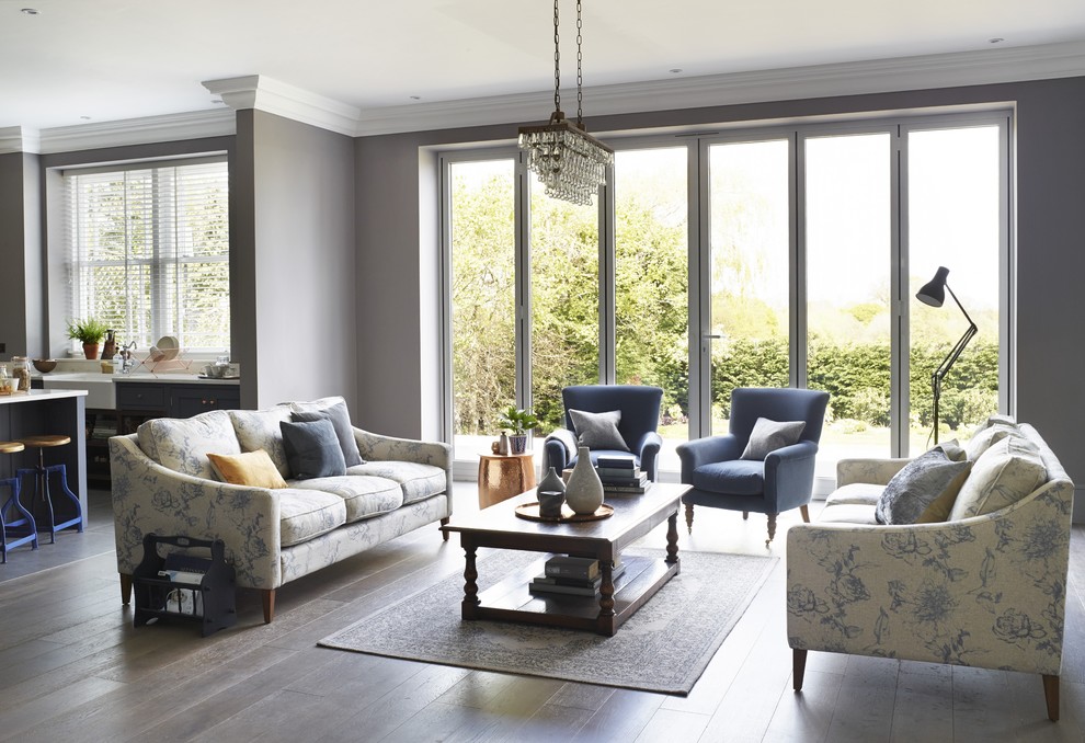 Classic living room in Surrey.