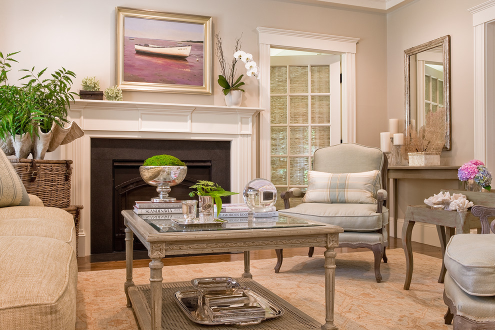 Swampscott Home Traditional Living Room Boston by Anita Clark Design Houzz