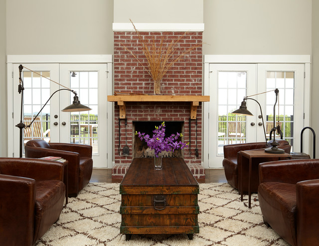What Goes With A Redbrick Fireplace - Paint Colors That Complement Brick Fireplace