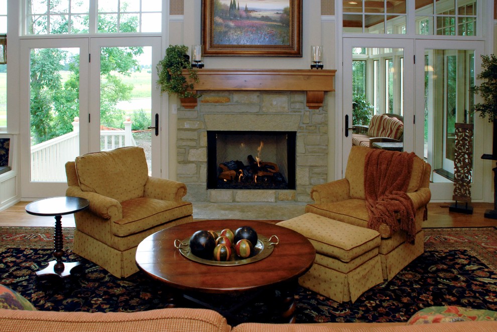Classic living room in Milwaukee.
