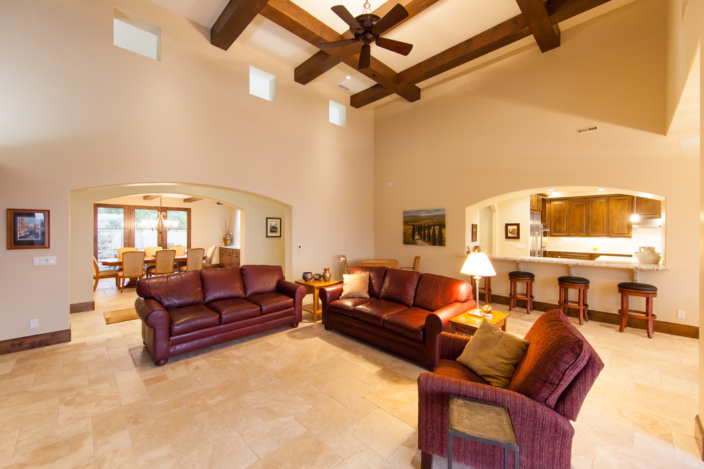 Santa Ysabel Residence Mediterranean Living Room San Luis Obispo