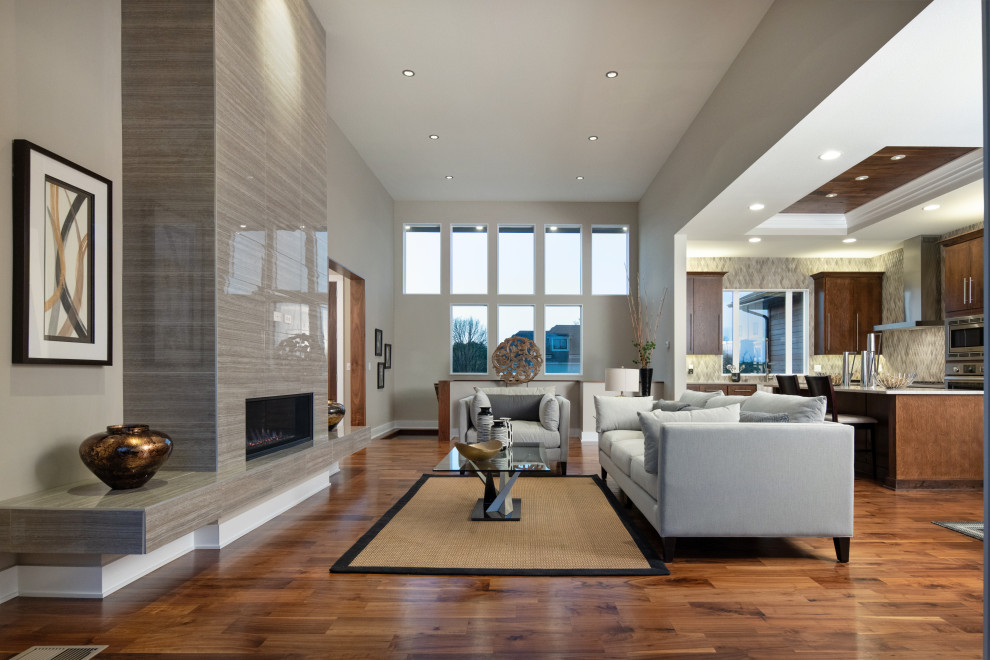 The Alemeda II Modern Living Room Kansas City by Suma Design