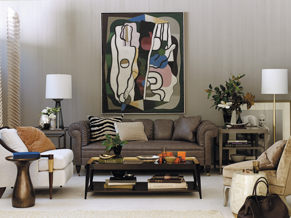 The Barbara Barry Collection Baker Furniture Contemporary Living Room Milwaukee By - Barbara Barry Round End Table The Barbara Barry Collection Baker Furniture Contemporary Living Room Milwaukee By - Barbara Barry Round End Table