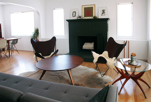 Photo of a modern living room in Los Angeles.