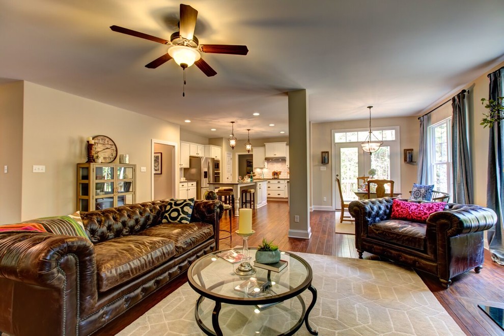 The Brookshire Great Room Traditional Living Room Richmond by