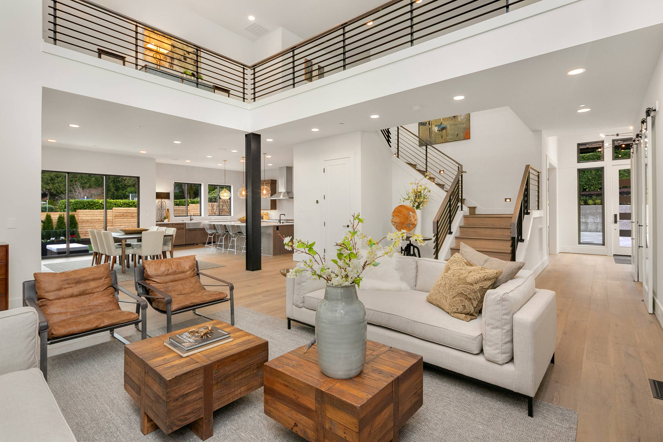 The Delhi Great Room Contemporary Living Room Seattle By Jaymarc Homes Houzz