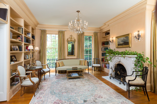 The Dodge Mansion - Traditional - Living Room - Dc Metro - By Overmyer 