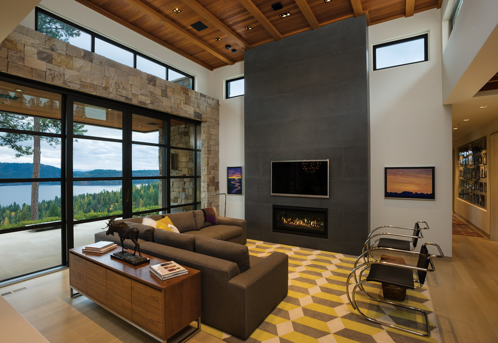 The Estates at Black Rock - Contemporary - Living Room - Seattle - by ...