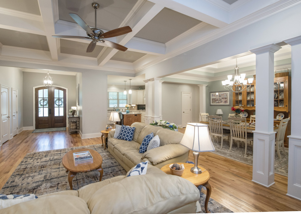 The Fletcher House Plan 1430 Craftsman Living Room Other by