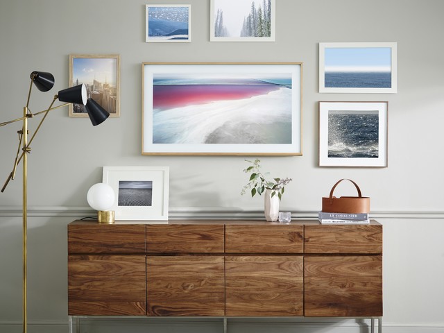 The Frame TV by Samsung - Contemporary - Living Room - New York - by  Samsung Electronics America - Lifestyle TV | Houzz